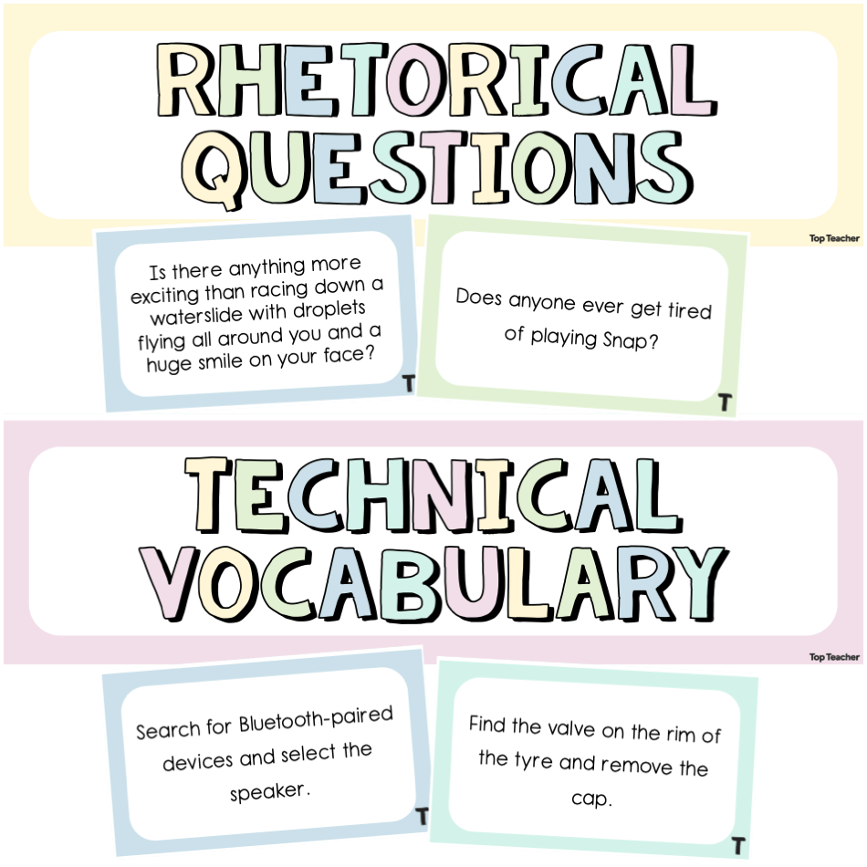 Language Feature Sort Activity Procedure Texts Language Features Sorting Activity - Top Teacher