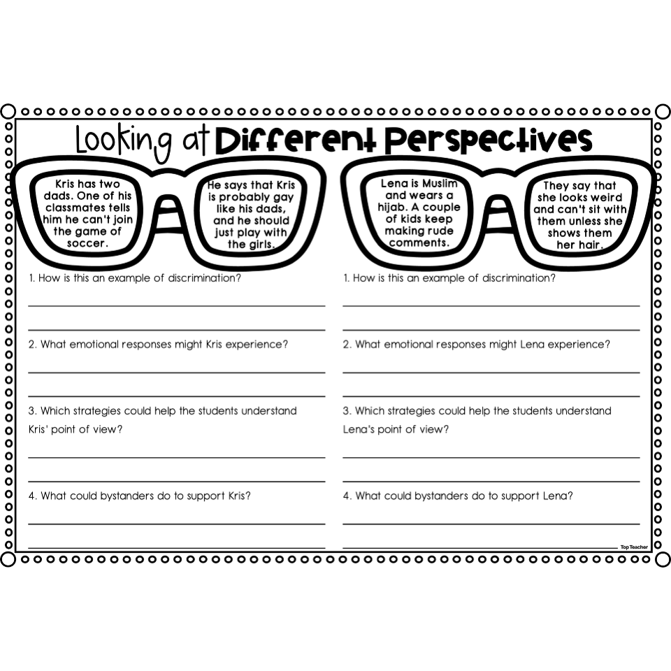 Looking at Different Perspectives - Top Teacher