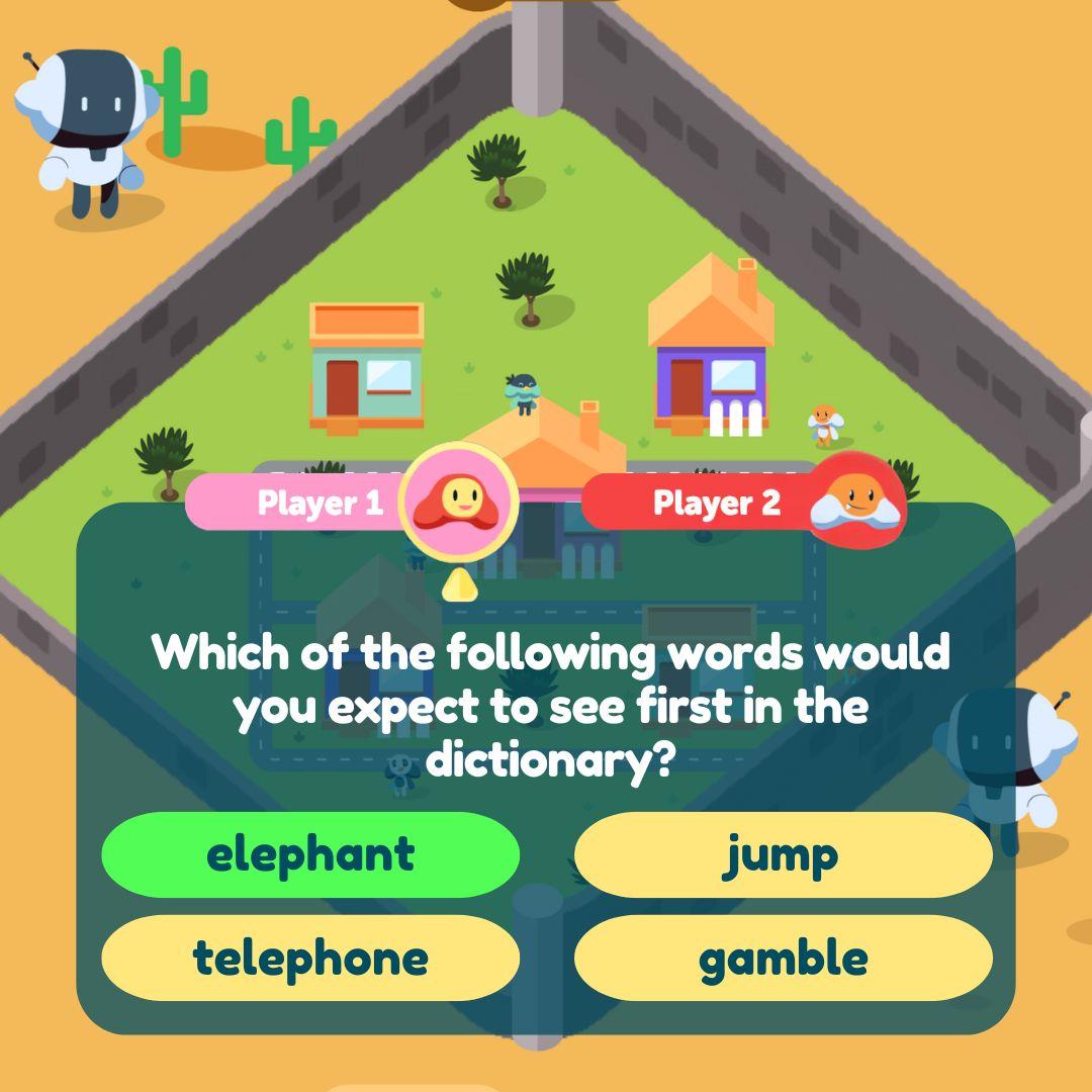 Using Dictionary Guide Words LET’S DEFEND - Top Teacher