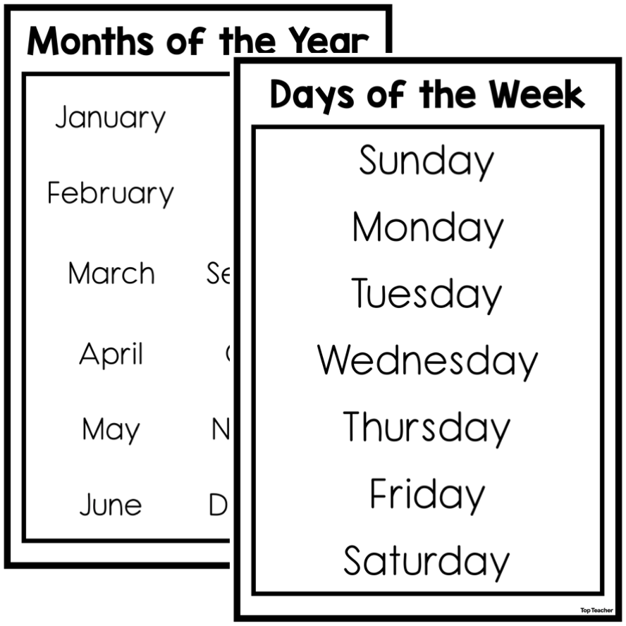 days-months-posters-b-w-top-teacher