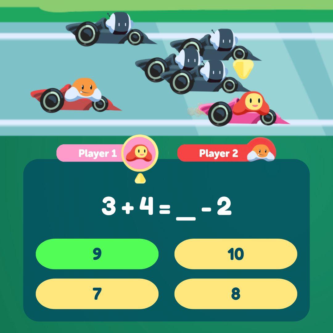 Balanced Equations: Addition & Subtraction Equations to 10 LET’S RACE ...